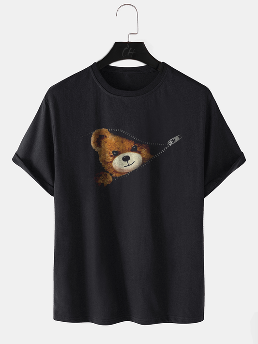 Bear Zip Tee